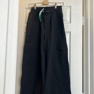 Stitch and pine black cargo pants
